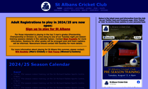 Stalbanscricket.co.nz thumbnail