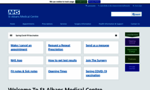 Stalbansmedicalcentre.co.uk thumbnail