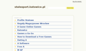 Stalexport.katowice.pl thumbnail