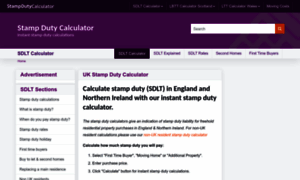 Stampdutycalculator.org.uk thumbnail
