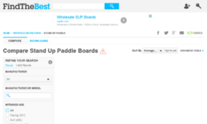 Stand-up-paddle-boards.findthebest.com thumbnail