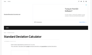 Standarddeviationcalculator.net thumbnail