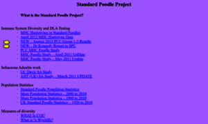 Standardpoodleproject.com thumbnail