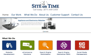 Standardtvandappliance.siteontime.com thumbnail