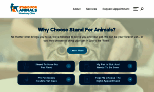 Standforanimals.org thumbnail