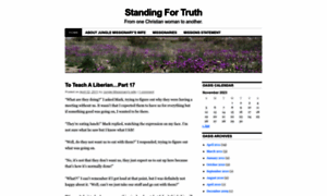 Standingfortruth.wordpress.com thumbnail