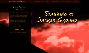 Standingonsacredground.org thumbnail