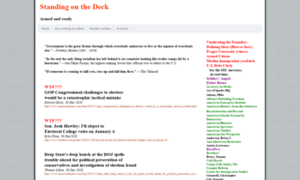 Standingonthedeck.com thumbnail