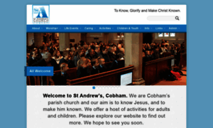 Standrewscobham.churchbuilder.org.uk thumbnail