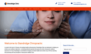 Standridgechiropractic.com thumbnail