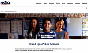 Standup4publicschools.org thumbnail