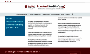 Stanfordhealthcares.com thumbnail