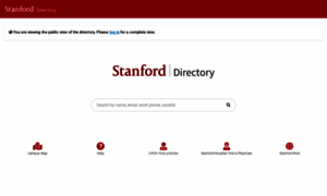 Stanfordwho.stanford.edu thumbnail