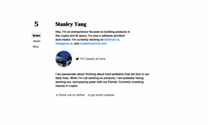 Stanleycyang.com thumbnail