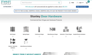 Stanleyhinges.com thumbnail