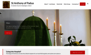 Stanthonyofpadua.org.uk thumbnail