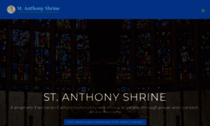 Stanthonyshrine.org thumbnail