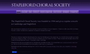 Staplefordchoral.org.uk thumbnail