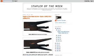 Stapleroftheweek.blogspot.com thumbnail