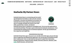 Starbuckspartnerhours.net thumbnail