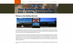 Starbuildingmaterials.com thumbnail
