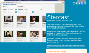 Starcastauditions.com thumbnail