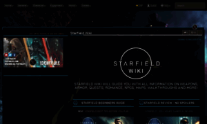 Starfield.wiki.fextralife.com thumbnail