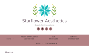 Starfloweraesthetics.com thumbnail