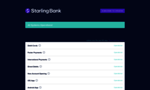 Starlingbank.statuspage.io thumbnail