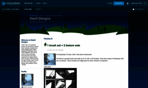 Starlit-designs.livejournal.com thumbnail