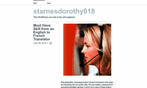 Starnesdorothy618.wordpress.com thumbnail