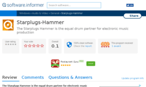 Starplugs-hammer.software.informer.com thumbnail