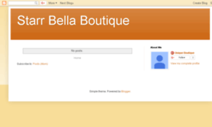 Starrbellaboutique.com thumbnail