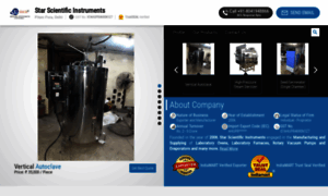 Starscientificinstruments.com thumbnail