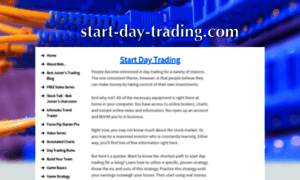 Start-day-trading.com thumbnail
