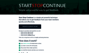 Start-stop-continue.com thumbnail