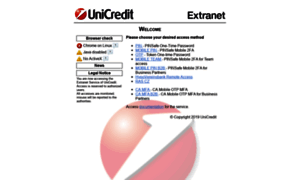 Start.extranet.unicredit.eu thumbnail