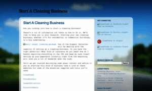 Starta-cleaningbusiness.blogspot.com thumbnail