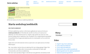 Starta-webshop.se thumbnail