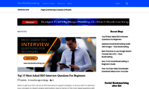 Startbookmarking.com thumbnail