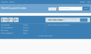 Startcouponcodes.com thumbnail