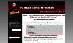 Starting-a-martial-arts-school.com thumbnail