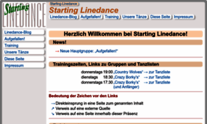 Starting-linedance.de thumbnail