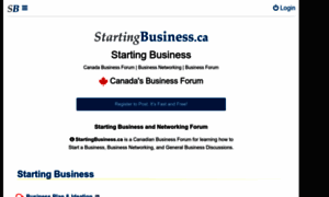 Startingbusiness.ca thumbnail