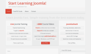 Startlearningjoomla.com thumbnail