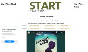 Startnextweek.com.au thumbnail