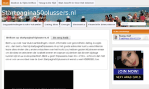 Startpagina50plussers.nl thumbnail