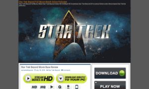 Startrekbeyond.putlockeronline.com thumbnail