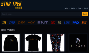 Startrekshirts.com thumbnail