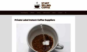 Startsellingcoffee.com thumbnail